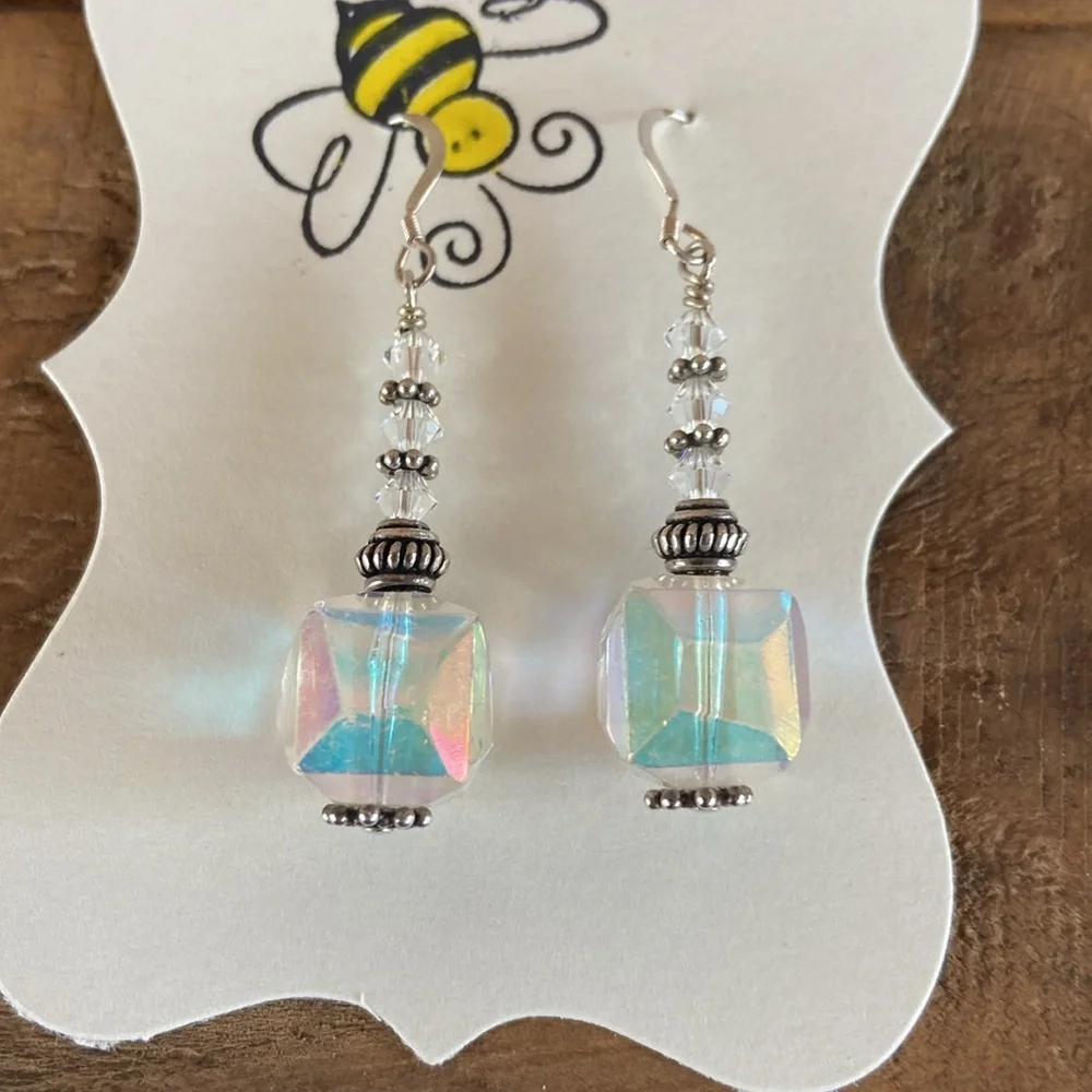 Swarovski Crystal Earrings - Picture 2 of 4